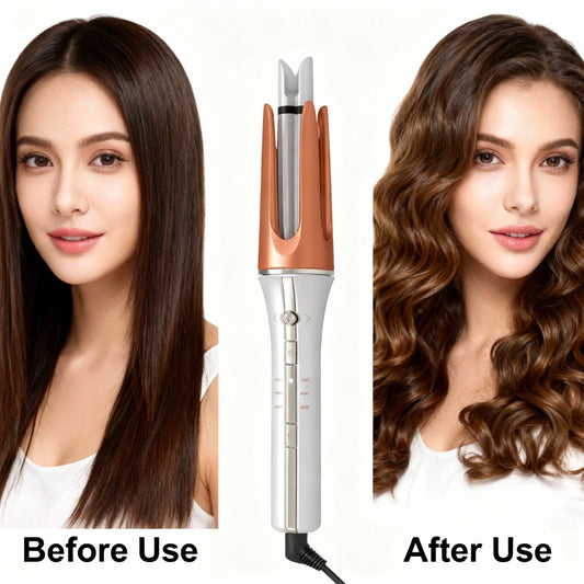 Automatic Rotating Ceramic Hair Curler